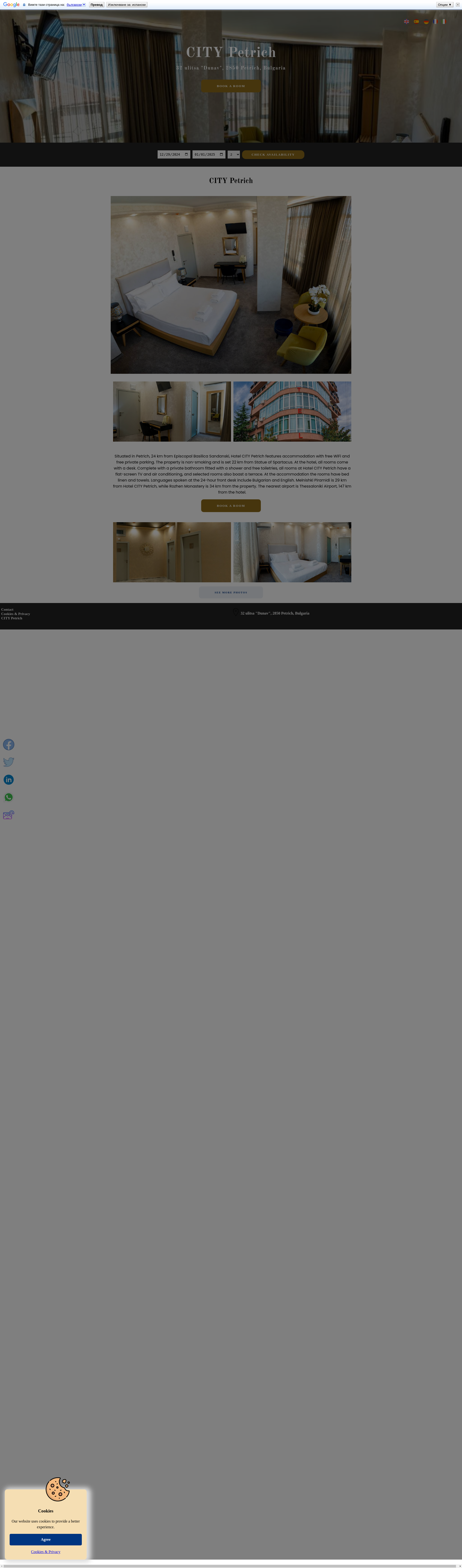 ХОТЕЛ "СИТИ ПЕТРИЧ" Image